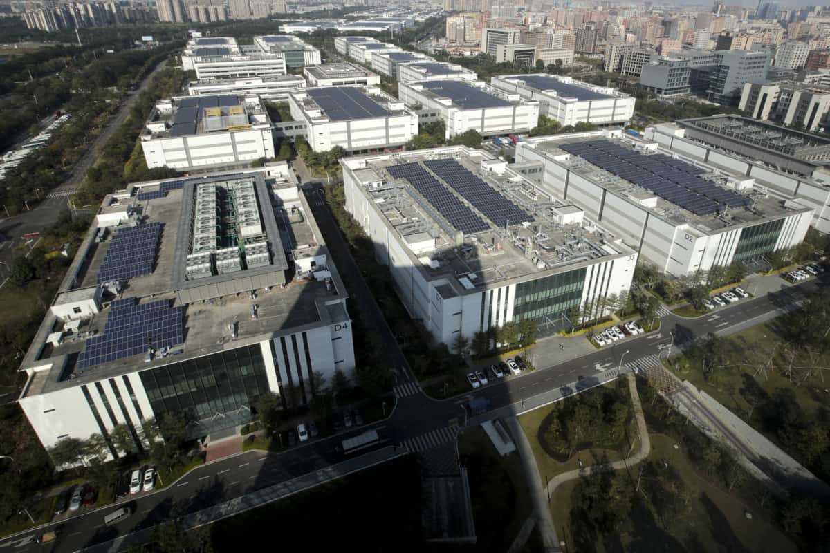 Huawei's research and development center in south China's Guangdong province.