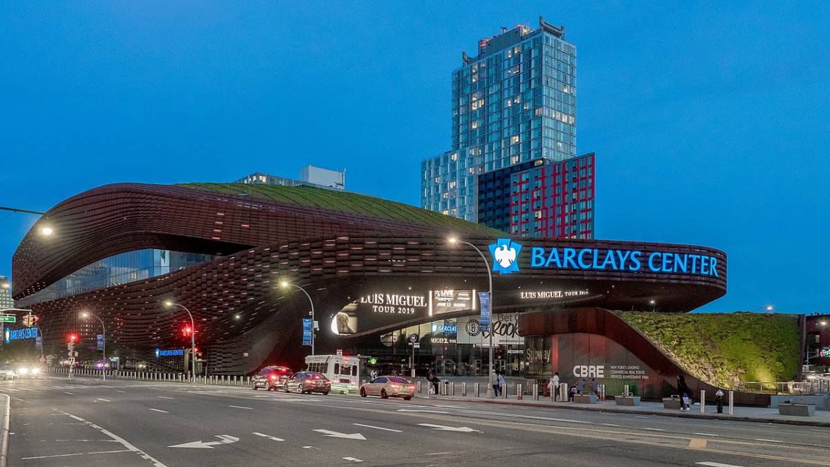 Barclays Center in Brooklyn, New York