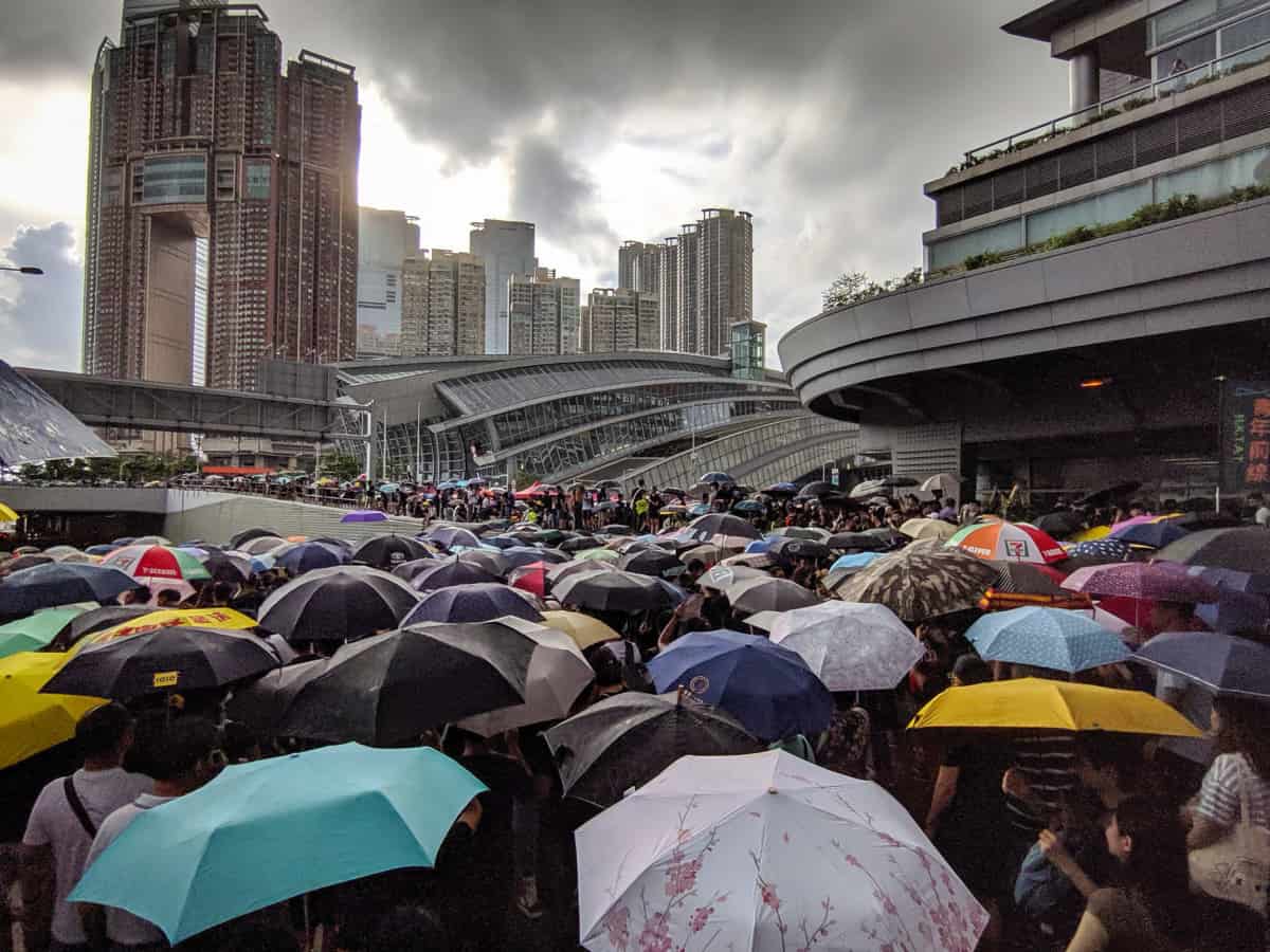 Hong Kong anti-extradition bill protest, July 7, 2019